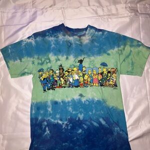 Tie-Dye Simpsons Character T-Shirt
